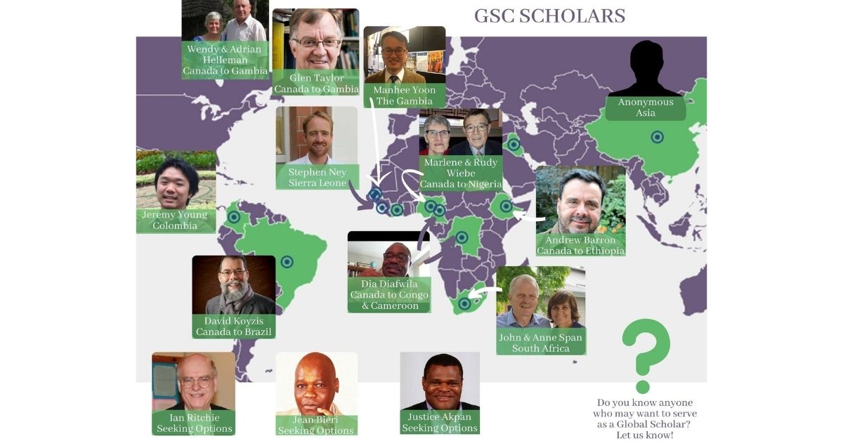 Ways to GIVE Global Scholars Canada